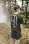 CONQUER - Long Tee (Black/White)